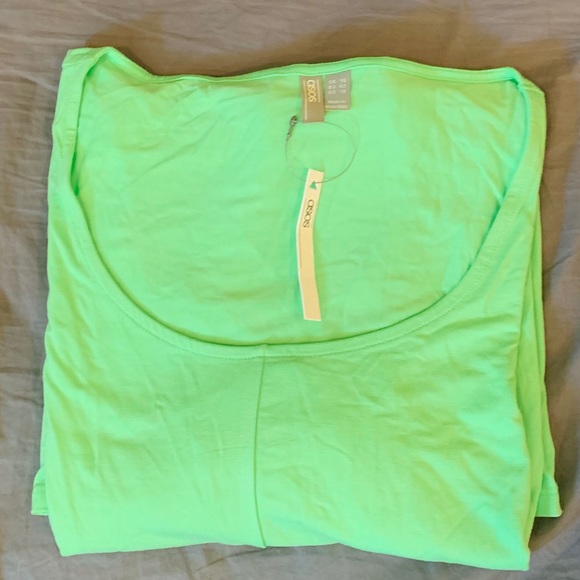 BRAND NEW SWING T SHIRT DRESS IN GREEN - Picture 11 of 12